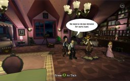 Penny Arcade Adventures: On The Rain-Slick Precipice Of Darkness: Episode One (X360)   © Hothead Games 2008    2/3