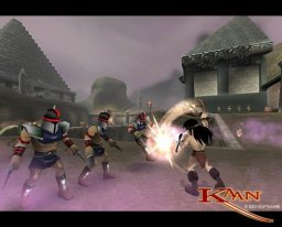 Kaan: Barbarian's Blade (PS2)   © Mindscape 2004    1/4