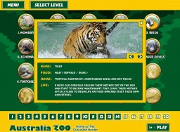 Australia Zoo Animal Links (PC)   © JoWooD 2008    3/3