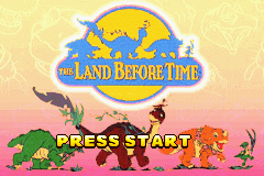 The Land Before Time: Collection (GBA)   © Conspiracy 2002    1/4