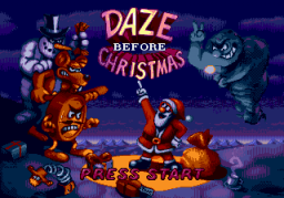 Daze Before Christmas (SMD)   © SunSoft 1994    1/3