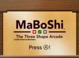 MaBoShi: The Three Shape Arcade (WII)   © Nintendo 2008    1/13