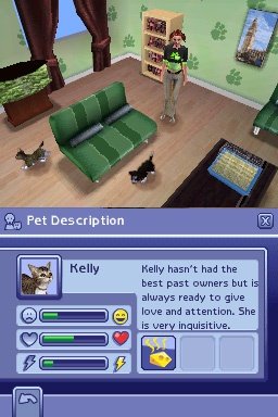 The Sims 2: Apartment Pets (NDS)   © EA 2008    1/4