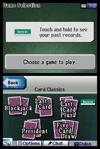 A Little Bit Of... All Time Classics: Card Classics (NDS)   © Nintendo 2009    2/2