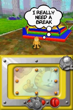 Garfield Gets Real (NDS)   © Funbox 2009    1/4