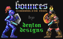 Bounces (C64)   © Beyond Games 1986    1/2