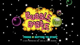 Bubble Bobble Neo! (X360)   © Taito 2009    1/3