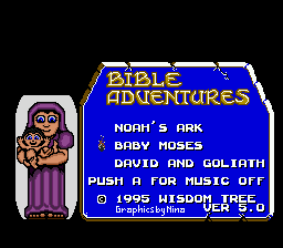 Bible Adventures (SMD)   ©  1994    1/2