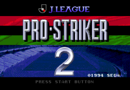 J. League Pro Striker 2 (SMD)   © Sega 1994    1/2