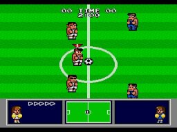 Nekketsu Koukou Dodgeball Bu: Soccer-hen MD (SMD)   © PalSoft 1992    2/3