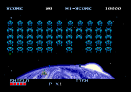 Space Invaders '91 (SMD) &nbsp; &copy; Taito 1990 &nbsp;  2/2
