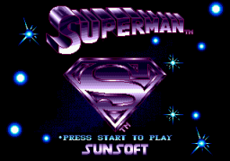 Superman: The Man Of Steel (SMD)   © Virgin 1992    1/3