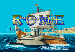 Warrior Of Rome (SMD)   © Micronet 1991    1/4