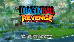 Dragon Ball: Revenge Of King Piccolo (WII)   © Bandai Namco 2009    1/3