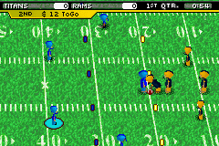 Backyard Football 2006 (GBA)   © Atari 2005    2/3