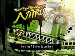 Need For Speed: Nitro (WII)   © EA 2009    1/6