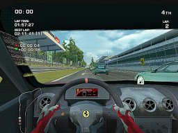Ferrari Challenge: Trofeo Pirelli: Deluxe (WII)   © Activision 2009    2/3