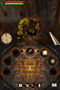 Fighting Fantasy: The Warlock Of Firetop Mountain (NDS)   © Aspyr 2009    6/7