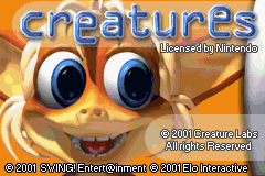 Creatures (GBA)   © Swing! 2002    1/3