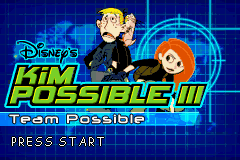 Kim Possible 3: Team Possible (GBA)   © Buena Vista 2005    1/3