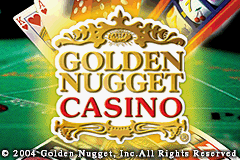 Golden Nugget Casino (GBA)   © Majesco 2004    1/3