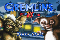 Gremlins: Stripe Vs. Gizmo (GBA)   © Wanadoo 2002    1/3