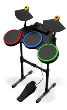 Wireless Drum Kit [Guitar Hero] (PS3)   © Activision     1/1
