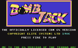 Bomb Jack (C64)   © Elite 1986    1/3