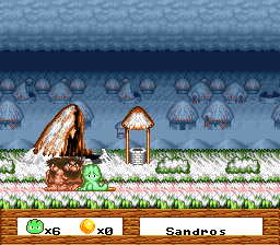 Whirlo (SNES)   © Namco 1992    3/3