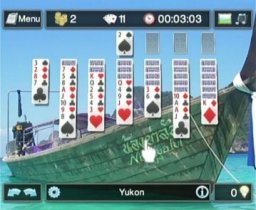 Solitaire (2009) (WII)   © GameOn 2009    2/3