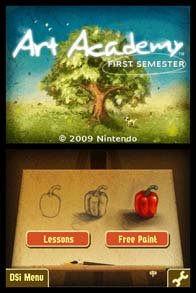 Art Academy: First Semester (NDS)   © Nintendo 2009    1/3