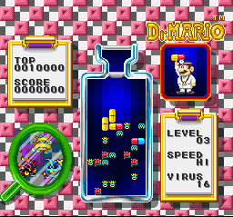 BS Dr. Mario (SNES)   © Nintendo 1997    2/3