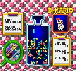 Dr. Mario (SNES)   © Nintendo 1998    2/3