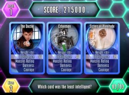 Top Trumps: Doctor Who (PS2)   © Eidos 2008    3/3