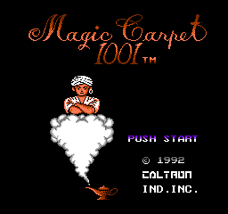 Magic Carpet 1001 (NES)   © Gluk 1991    1/3