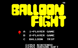 Balloon Fight (X1)   © Hudson 1985    1/3
