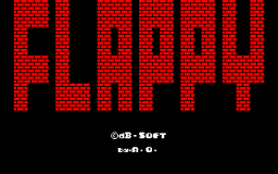 Flappy (X1)   © dB-Soft 1983    1/3