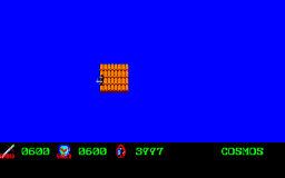 Courageous Perseus (X1) &nbsp; &copy; Cosmos Computer 1984 &nbsp;  2/3