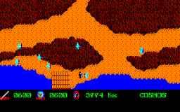 Courageous Perseus (X1) &nbsp; &copy; Cosmos Computer 1984 &nbsp;  3/3