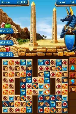 Jewel Master: Cradle Of Egypt (NDS)   © Rising Star 2009    4/5