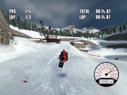 Ski-doo: Snow X Racing (PS2)   © Valcon 2007    2/2