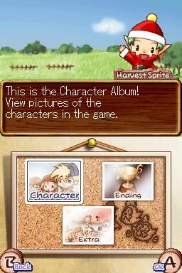 Harvest Moon: Frantic Farming (NDS)   © Natsume 2009    6/8