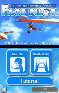 Face Pilot: Fly With Your Nintendo DSi Camera! (NDS)   © Nintendo 2010    1/3