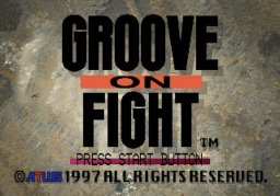 Groove On Fight (SS)   © Atlus 1997    1/9