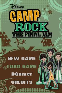 Camp Rock: The Final Jam (NDS)   © Disney Interactive 2010    1/3