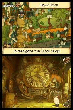Professor Layton And The Lost Future (NDS)   © Nintendo 2008    2/8