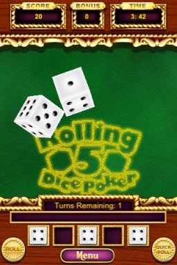 Rolling 5 Dice Poker (IP)   © Bandai Namco 2009    1/3
