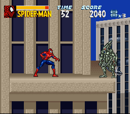 The Amazing Spider-Man: Lethal Foes (SNES)   © Epoch 1995    3/3