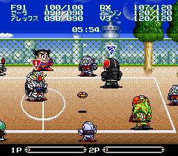 Battle Dodge Ball (SNES)   © Banpresto 1991    2/3