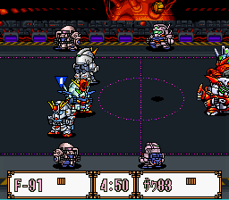 Battle Dodge Ball II (SNES) &nbsp; &copy; Banpresto 1993 &nbsp;  3/3